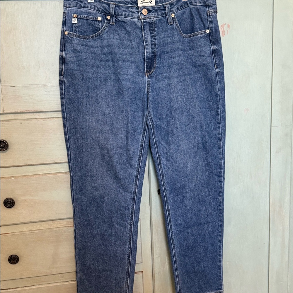 Seven7 High Rise Blue‎ Women's Jeans